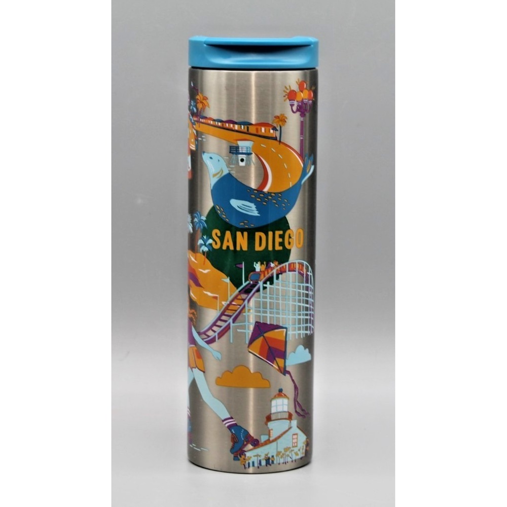 Starbucks Discovery Series San Diego 16 oz Stainless Steel Travel Tumbler